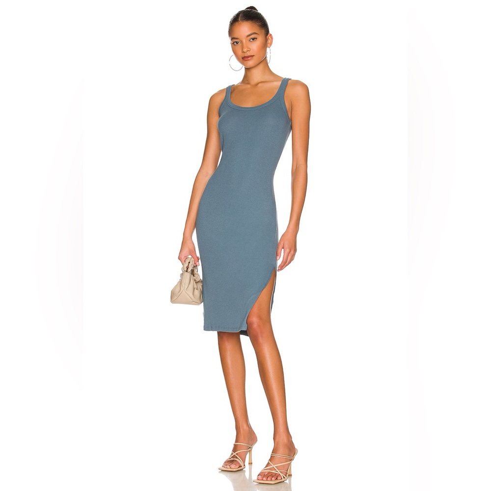 Bobi Small Blue Tank Top Dress